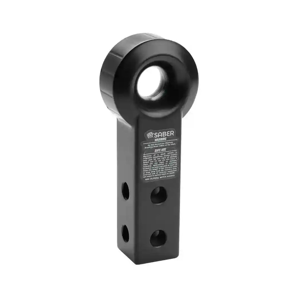 Saber 7075 Alloy Recovery Hitch Cerakote Black recovery hitch SBR-RFRH3P
