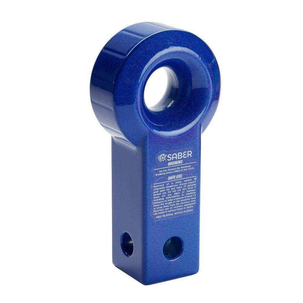 Saber 7075 Alloy Recovery Hitch Prismatic Blue recovery hitch SBR-RFRH3P