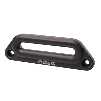 Saber Aluminium Spliced Winch Thimble Pro Black Cerakote spliced winch thimble SBR-OFLBLK
