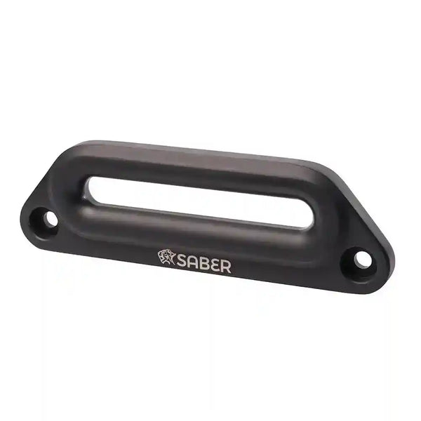 Saber Aluminium Spliced Winch Thimble Pro Black Cerakote spliced winch thimble SBR-OFLBLK