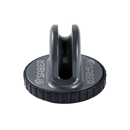Saber Aluminium Spliced Winch Thimble Pro Grey Cerakote SBR-SWTPROCG