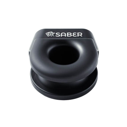 Saber Offroad 6061 Aluminium Spliced Winch Thimble V2 Cerakote Black SBR-SWT2CBLK