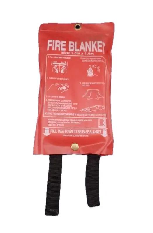 Safety Fire Blanket 1m x 1m Australian RV
