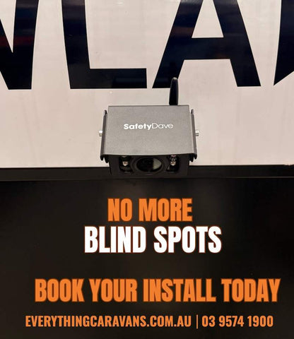 SafetyDave Wireless Rear Vision Kit with 6.2inch Monitor and AHD 92deg Camera