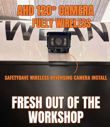 SafetyDave Wireless Rear Vision Kit with 6.2inch Monitor and AHD 92deg Camera
