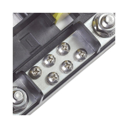 Safetyhub 150 Fuse Block Midi and Standard Auto Fuses with Negative Bus Bar - Everything Caravans