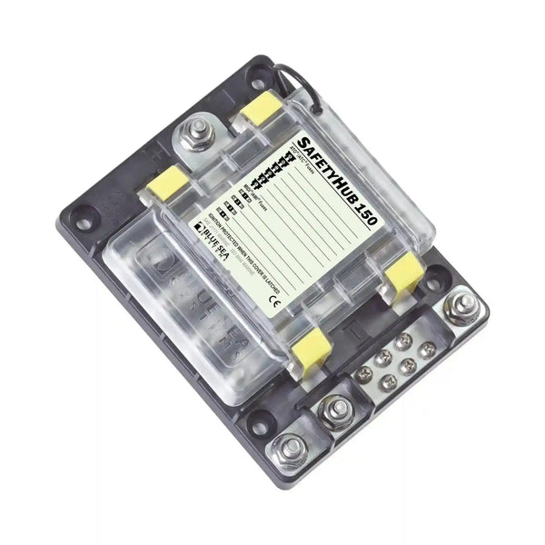 Safetyhub 150 Fuse Block Midi and Standard Auto Fuses with Negative Bus Bar - Everything Caravans