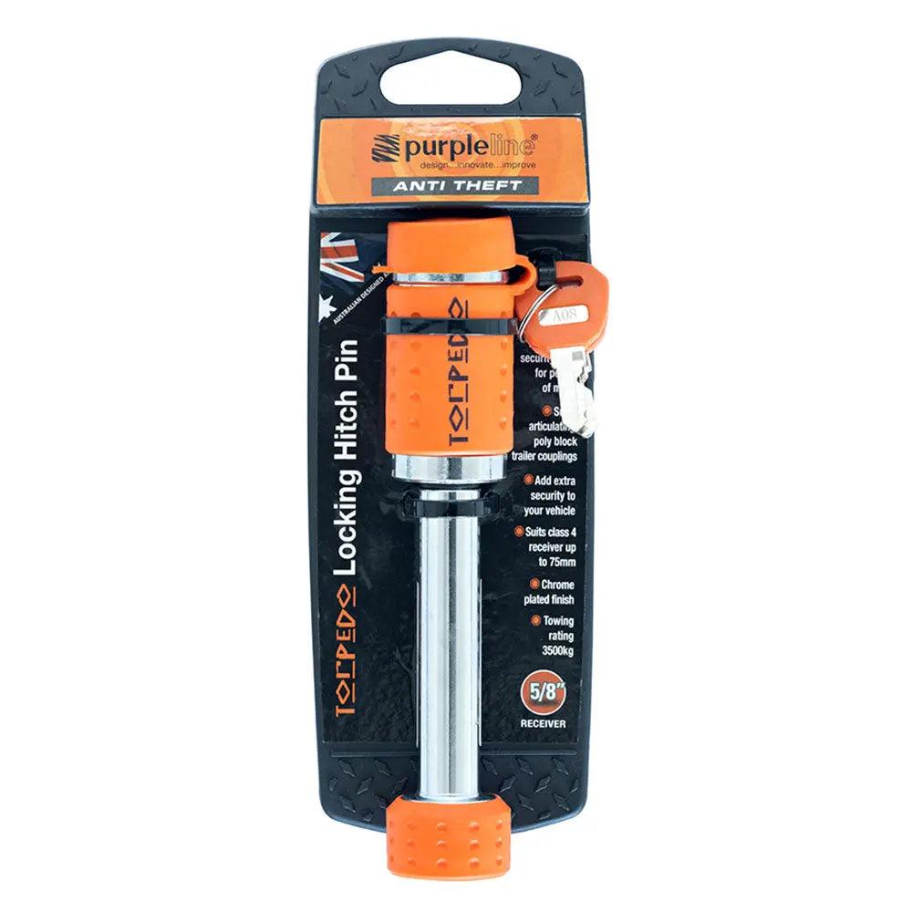 Purple Line Saracen torpedo Locking Hitch Pin - Everything Caravans