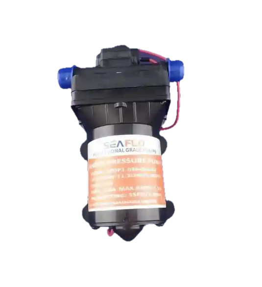 Seaflo Water Pressure Pump 11.3lpm Open Flow Caravan Motor Home Bus - Everything Caravans