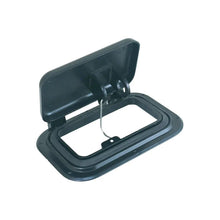 Small Scupper Vent Black - Alloy Construction Caravan Boat - Everything Caravans