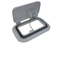 Small Scupper Vent White - Alloy - Everything Caravans