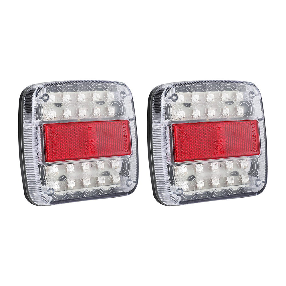 26 LED Tail Lights Stop Reverse Indicator 12V - Pair