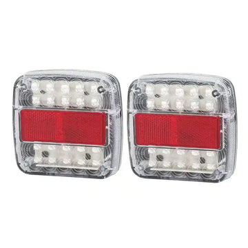 26 LED Tail Lights Stop Reverse Indicator 12V - Pair