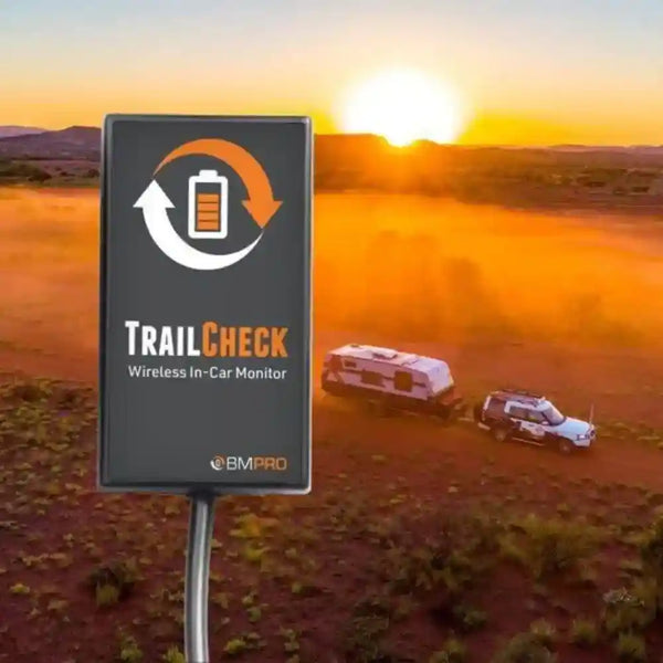 TRAILCHECK BMPRO Trailcheck Trailer Battery Monitor System for Trailsafe Breakaway 1