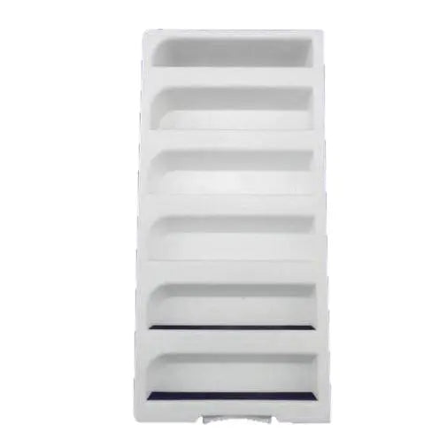 Thetford Upper Vent insert to Suit 3 Way Fridge - White insert Only Thetford