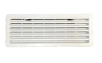 Thetford White Lower Fridge Vent complete set for Dometic Thetford 3 Way Caravan Fridge - Everything Caravans