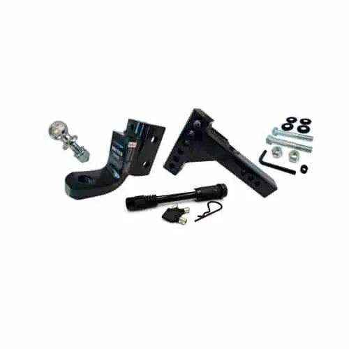 Titan Brutus Adjustable 210mm Hitch Approx 2inch Adjustment 50mm Tow Ball - BJB-210-50 - Everything Caravans