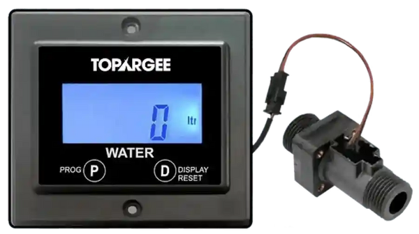 Topargee Flush Mount Water Gauge Complete install Kit - Everything Caravans
