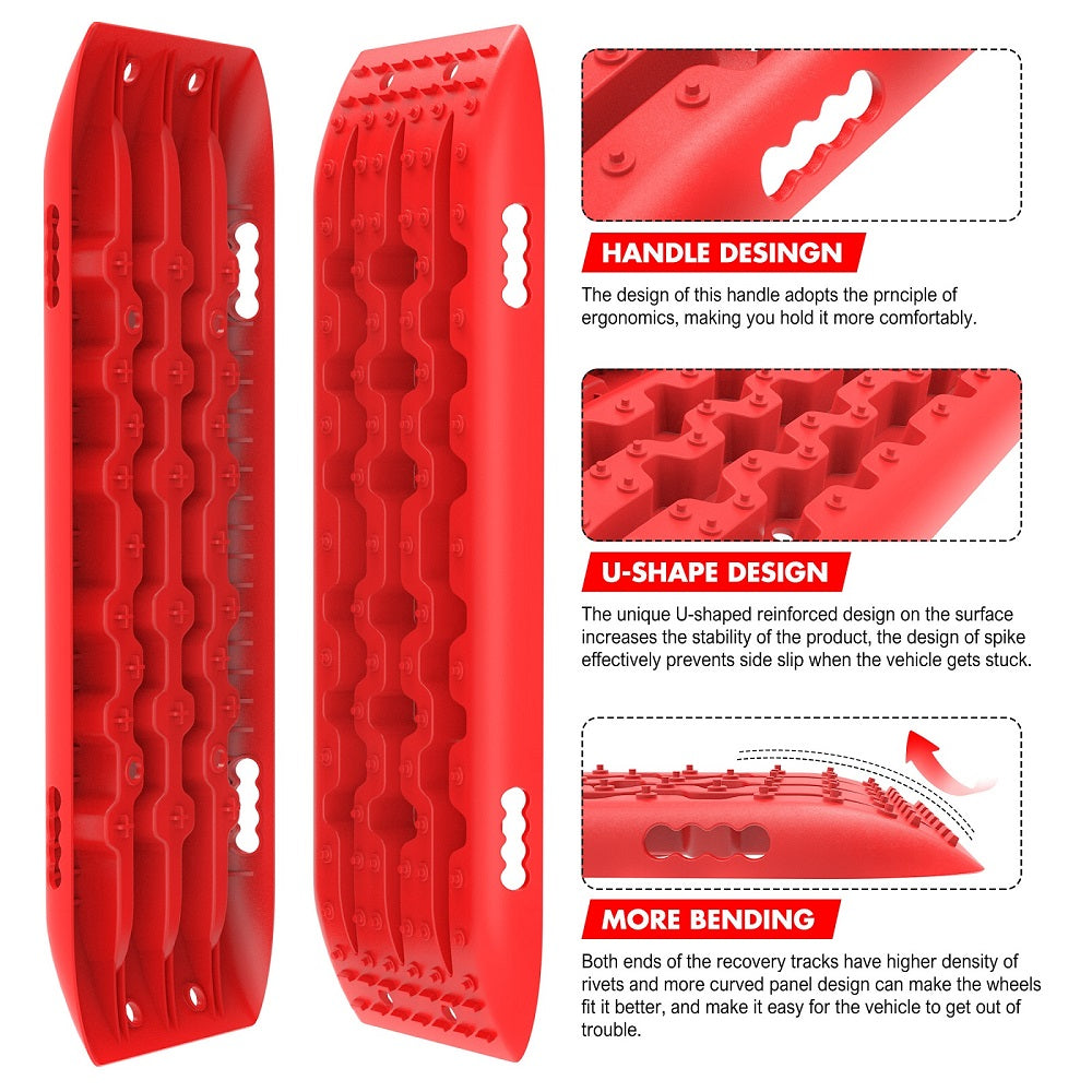 Recovery Kit with 5T Receiver and Recovery Tacks Red
