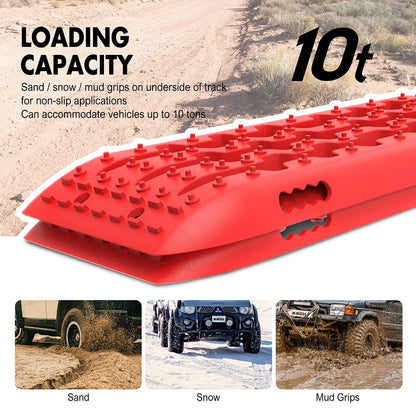 Recovery Kit with 5T Receiver and Recovery Tacks Red