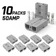 50A Anderson Plug Copper Connectors - 10 pack