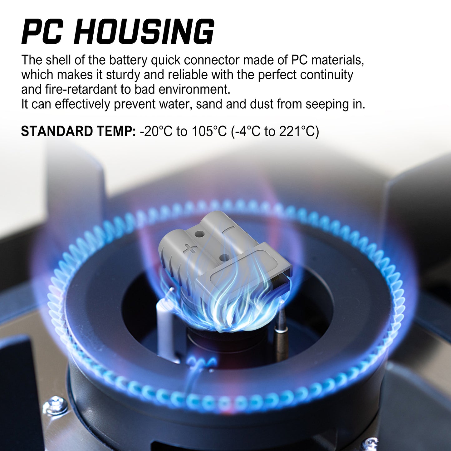 50A Anderson Plug Copper Connectors - 10 pack