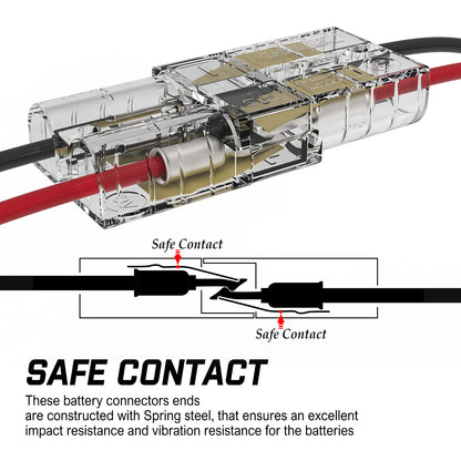 50A Anderson Plug Copper Connectors - 10 pack