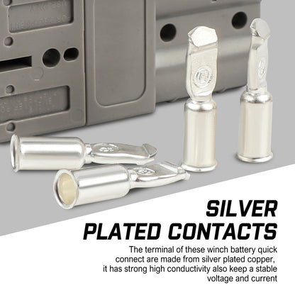 50A Anderson Plug Copper Connectors - 10 pack