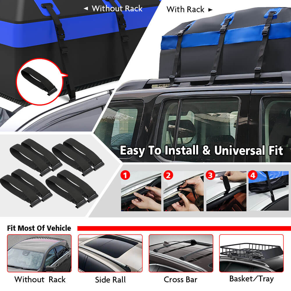 Waterproof Car Roof Top Bag 425L