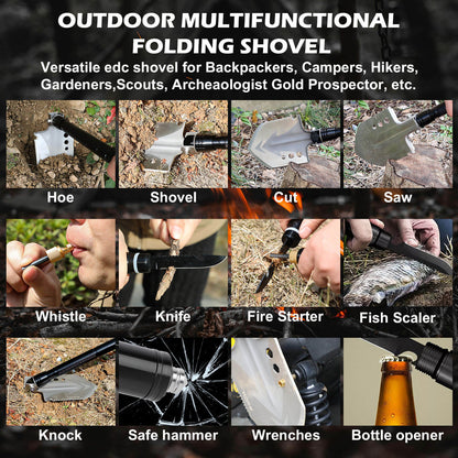 Folding Shovel Outdoor Camping Survival Tool