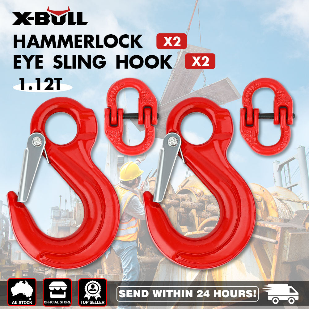 Hook Safety Chain Hammerlock+ Eye Sling