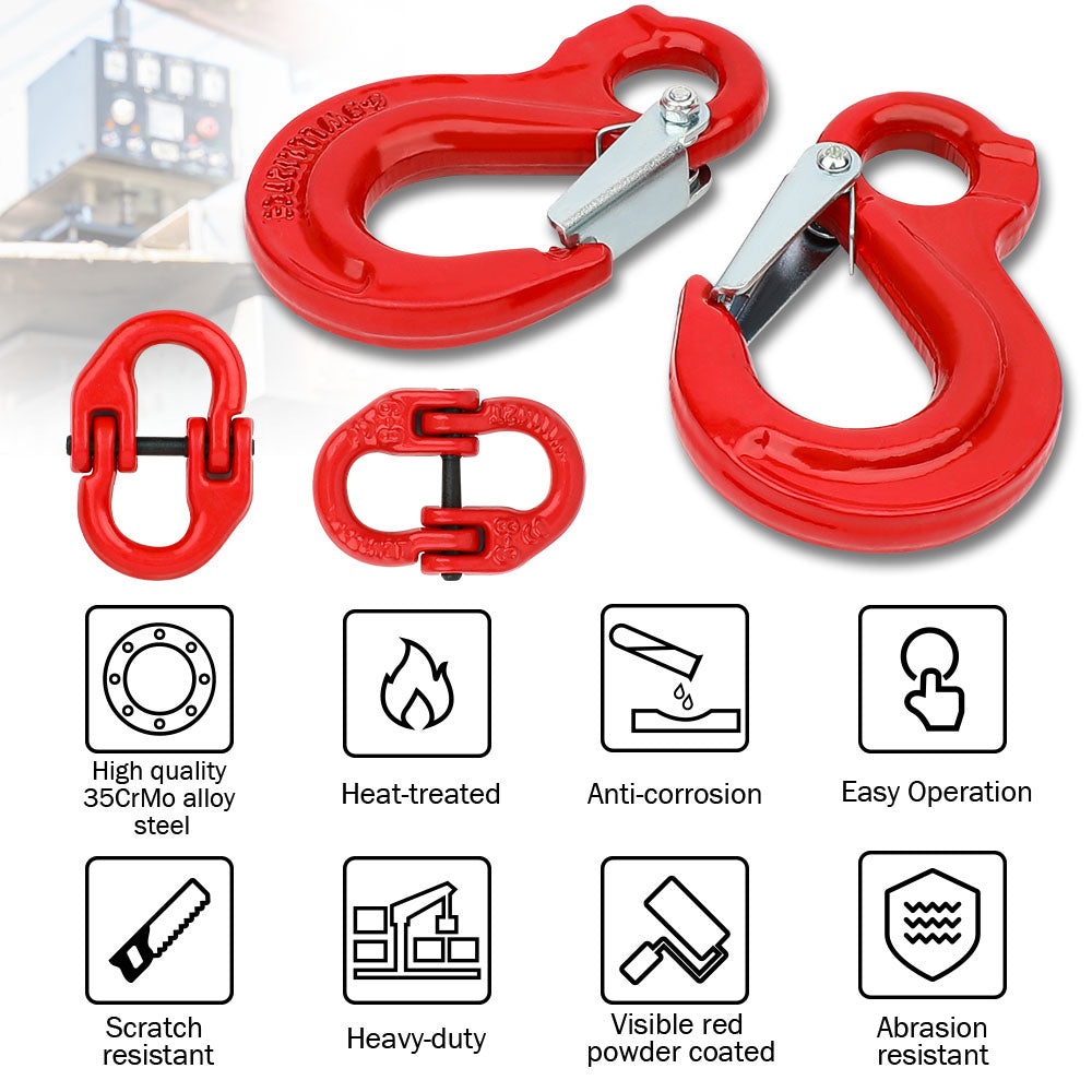 Hook Safety Chain Hammerlock+ Eye Sling
