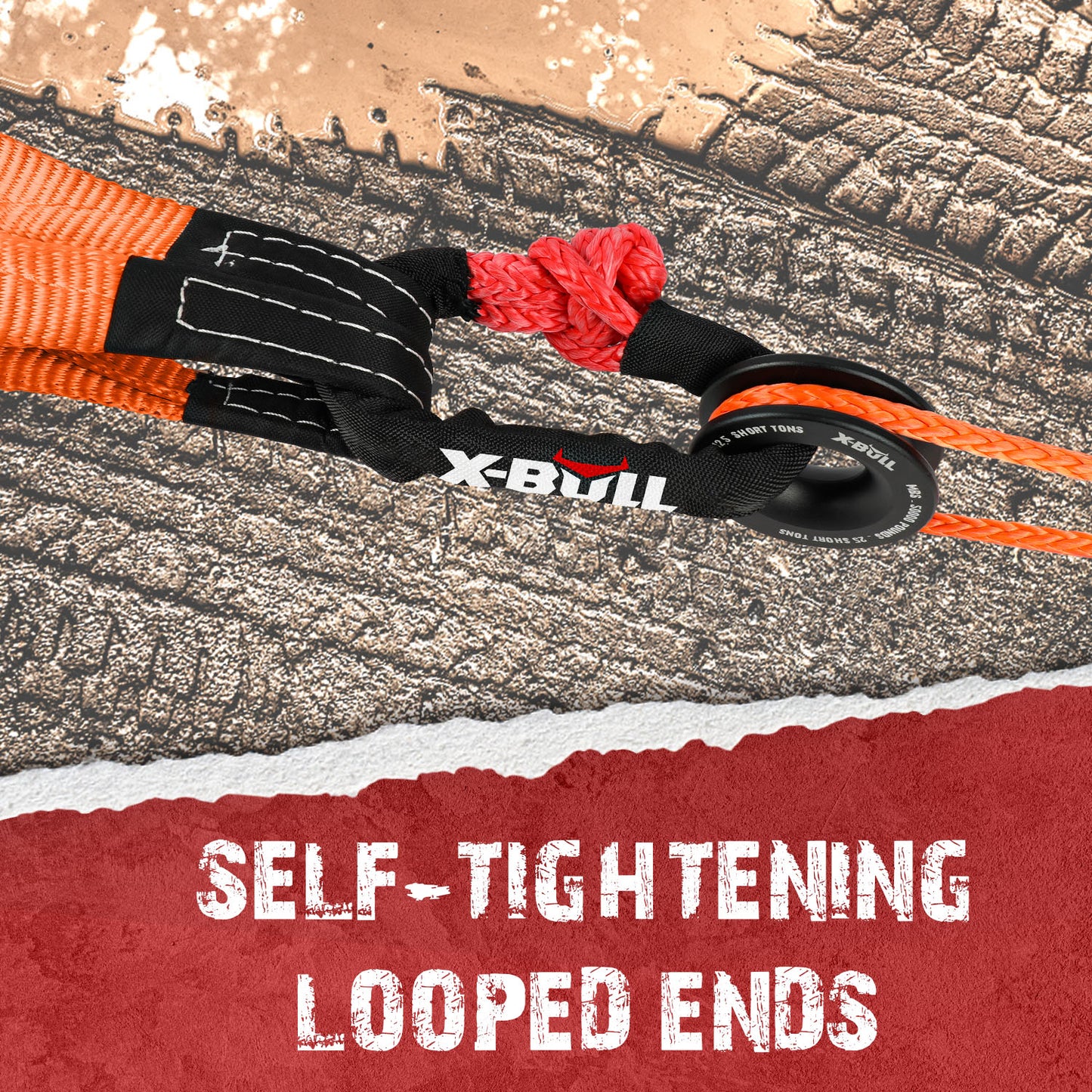 Soft Shackle Kit Snatch Block Pulley