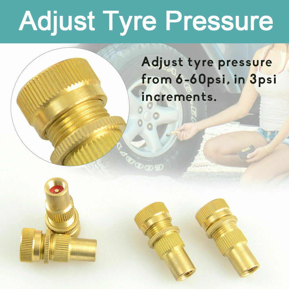 Tyre Deflators Brass Air Deflator 0-60 PSI