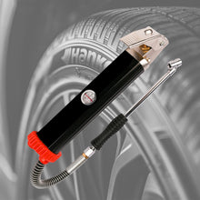 Tyre Inflator with Pressure Gauge Heavy Duty Aluminium Die Cast Body 160PSI