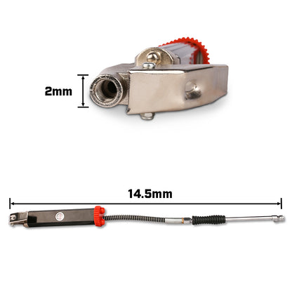 Tyre Inflator with Pressure Gauge Heavy Duty Aluminium Die Cast Body 160PSI