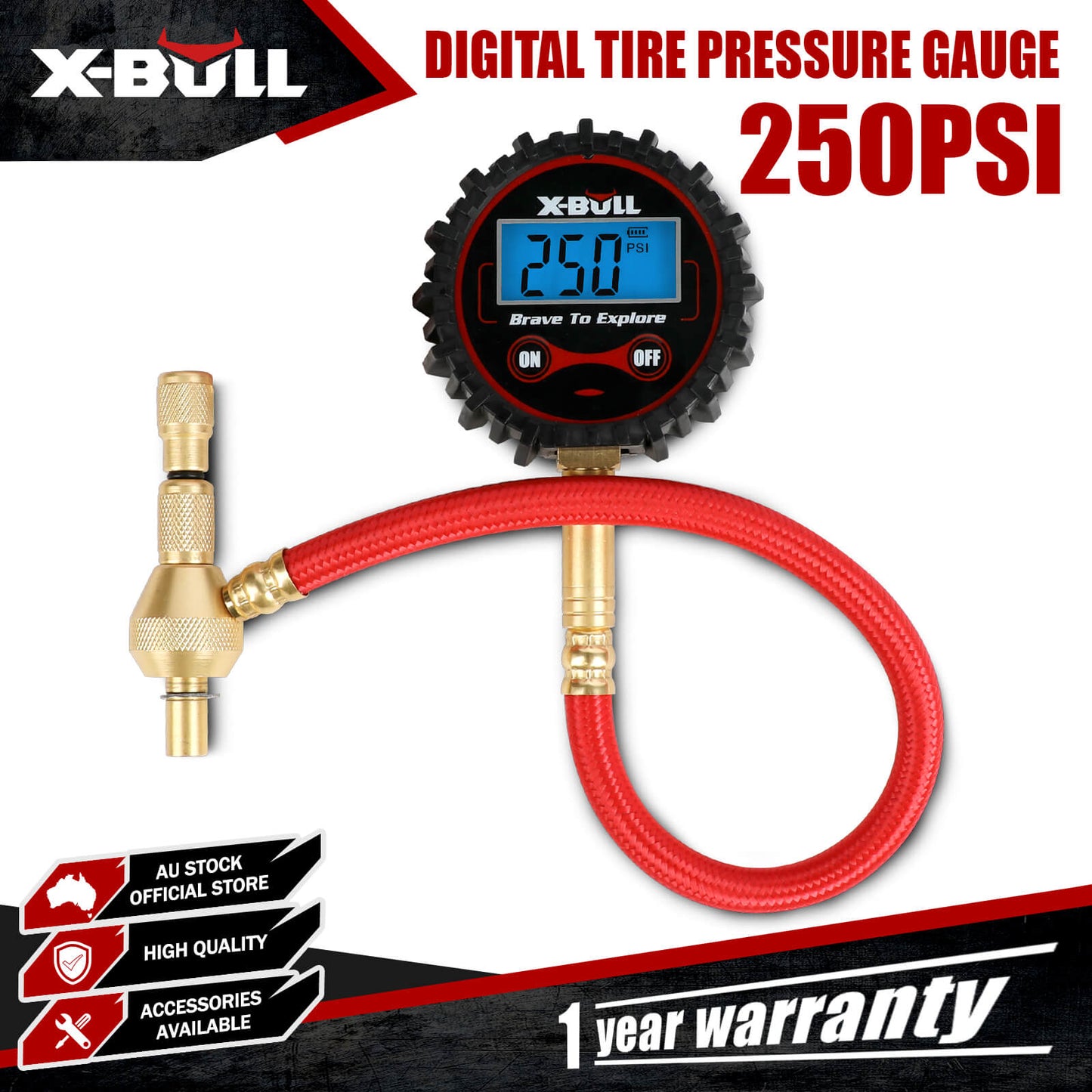 Digital tire pressure gauge 250PSI