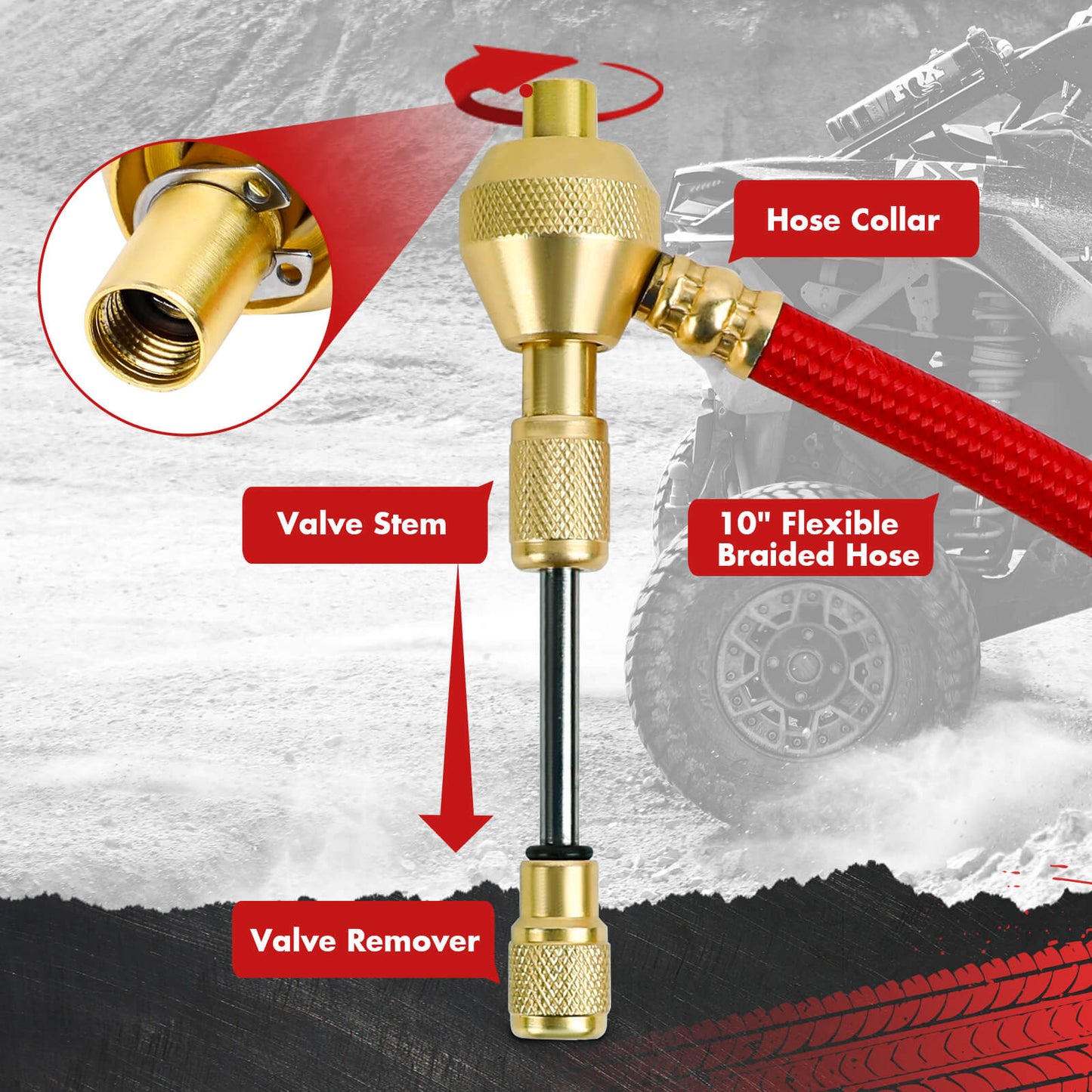 Digital tire pressure gauge 250PSI