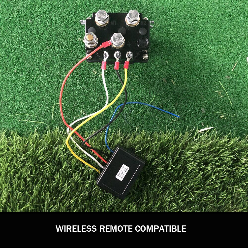 Winch Solenoid Relay 12V 500A Twin Wireless Remote