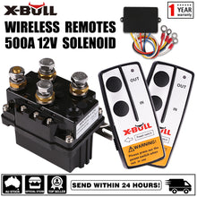 Winch Solenoid Relay 12V 500A Twin Wireless Remote