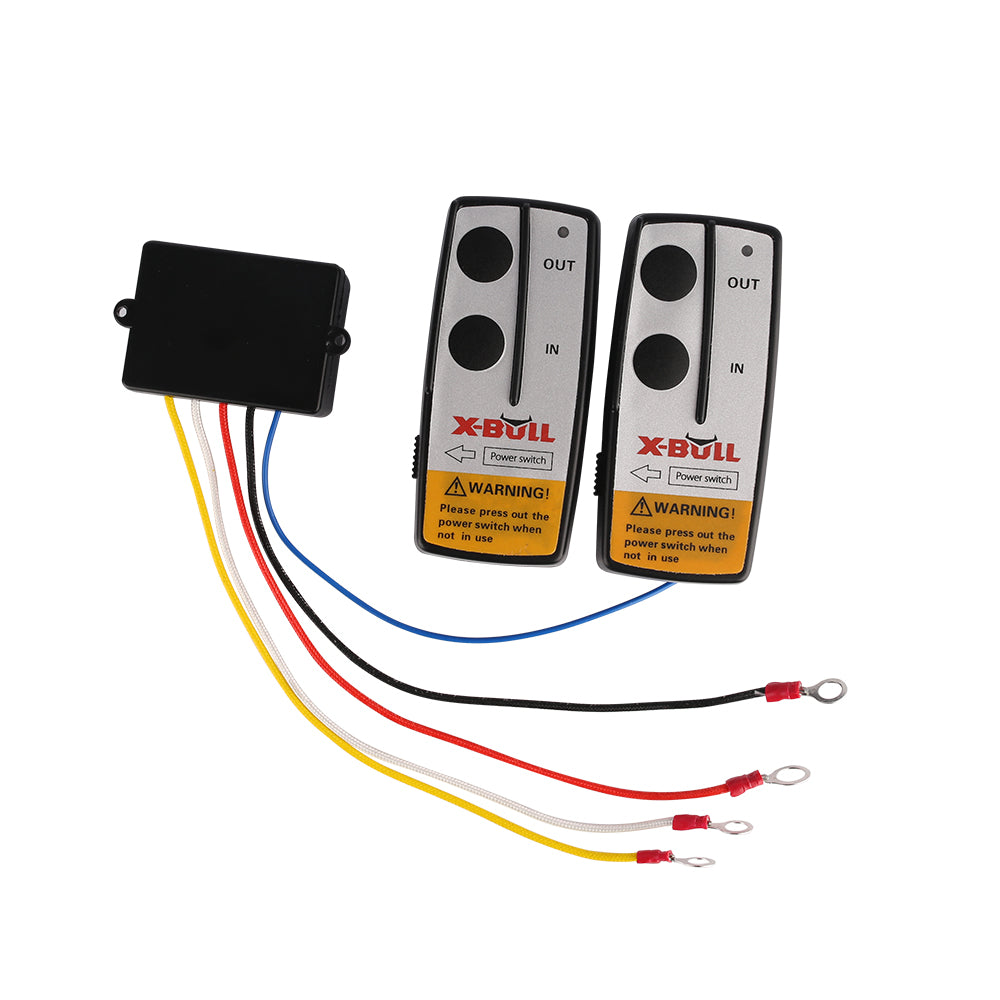 Winch Solenoid Relay 12V 500A Twin Wireless Remote
