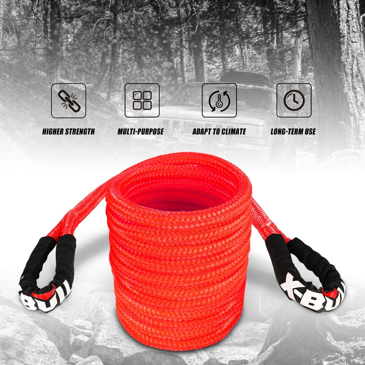 Snatch Strap Dyneema Recovery Kit  22mm x 9m