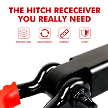 Hitch Receiver 5T Recovery Receiver with Bow Shackle