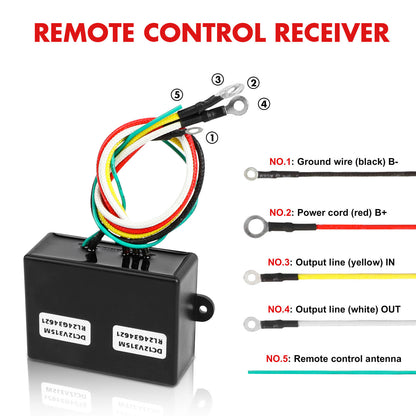 Winch Relay Solenoid Twin Handset