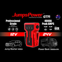 Jump Starter Powerbank 4000A 99900mWh 12V 24V