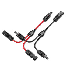 Solar Panel Connector Y Branch Parallel Adapter Cable - 1 pair