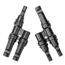 Solar Panel Connector T Branch Cable Connectors - 1 pair