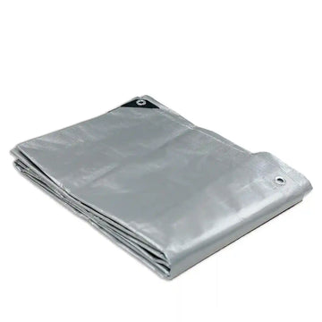 Heavy Duty Silver Black Poly Tarp Tarpaulin 3.0x3.6m