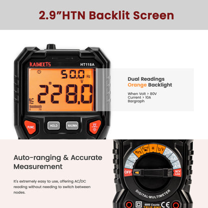 Digital Multimeter TRMS 6000 Auto-Ranging