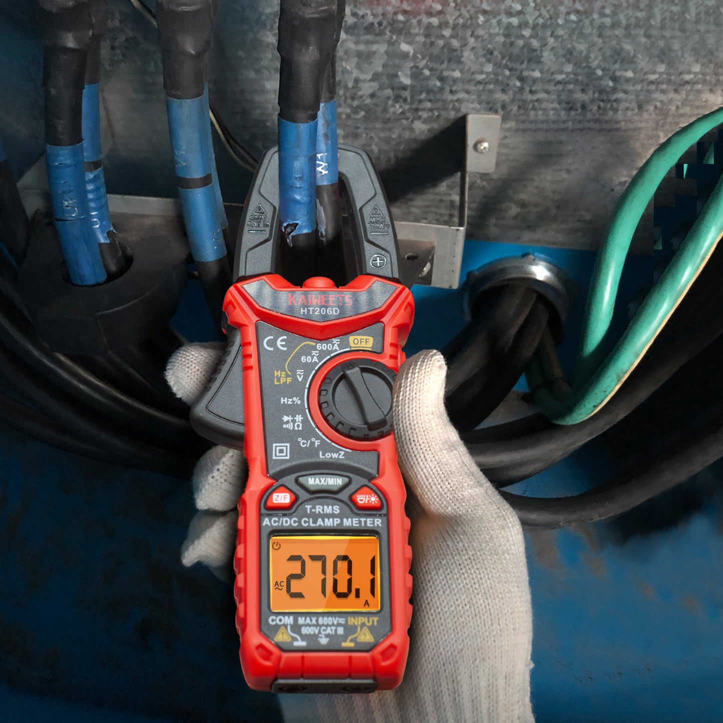 Digital Clamp Meter TRMS 6000 Multimeter Auto-ranging